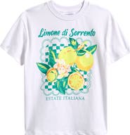 Tween Diva Kids' Limone Di Sorrento Graphic T-Shirt