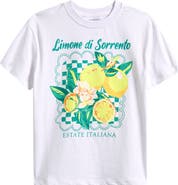 Tween Diva Kids' Limone Di Sorrento Graphic T-Shirt