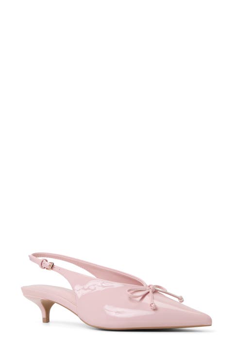 サンダル・ミュール Bijou slingback pump / Pink Sporty Kate 55 leather slingback pumps in pink - Christian