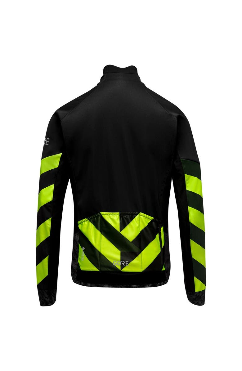GOREWEAR C5 Gore-Tex Infinium Signal Thermo Jacket - Men
s, Alternate, color, Black/Neon Yellow