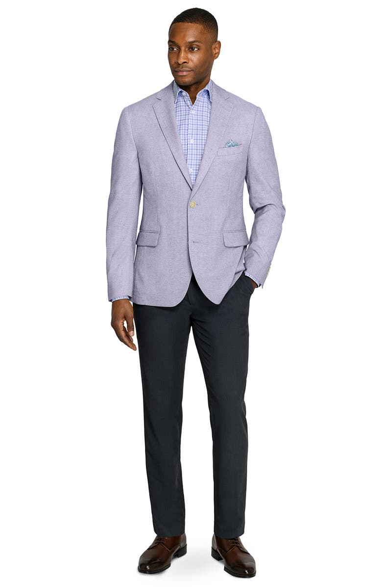 CONSTRUCT Solid Lino Sport Coat, Alternate, color, Lilac