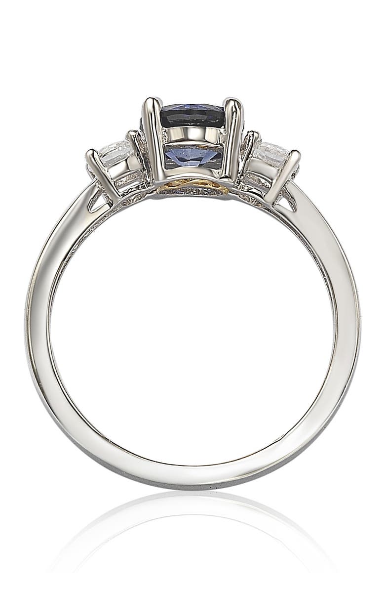 SUZY LEVIAN White & Blue Sapphire Ring, Alternate, color, Blue