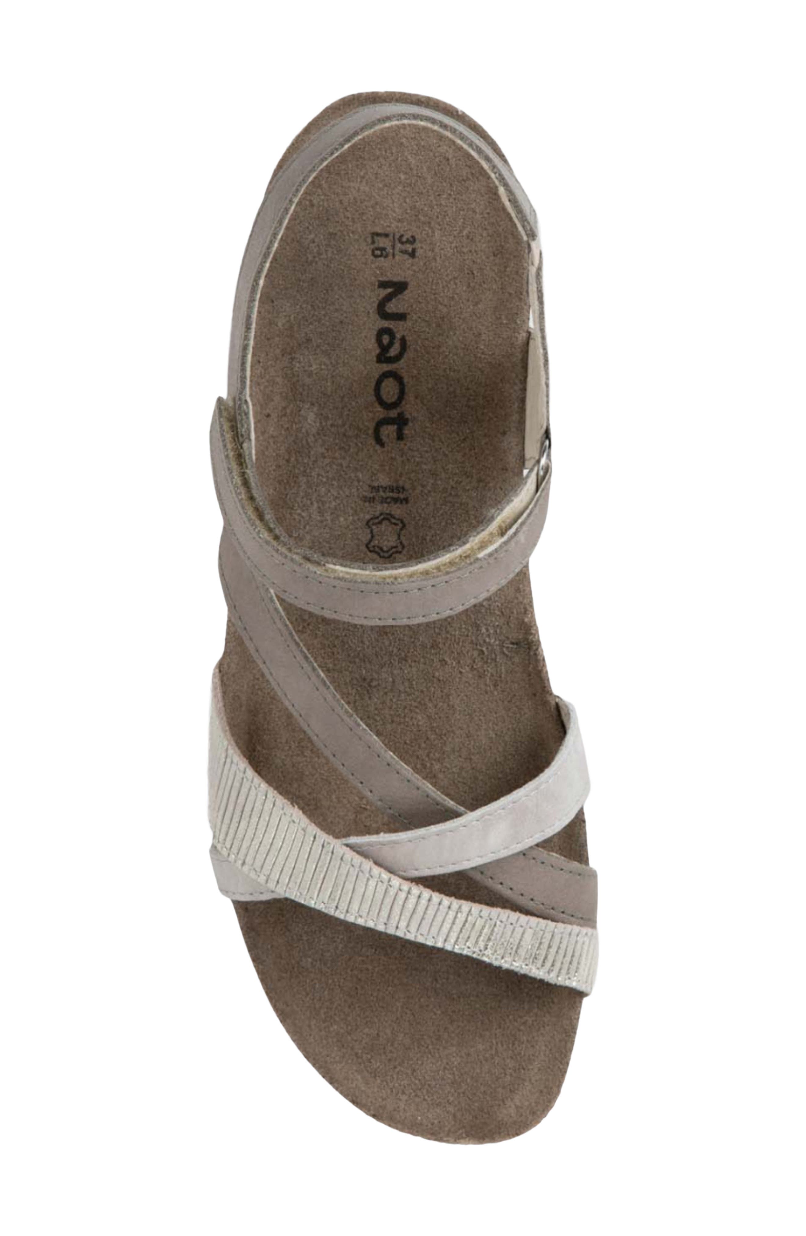 'Sophia' Sandal, Alternate, color, PLATINUM/ QUARTZ