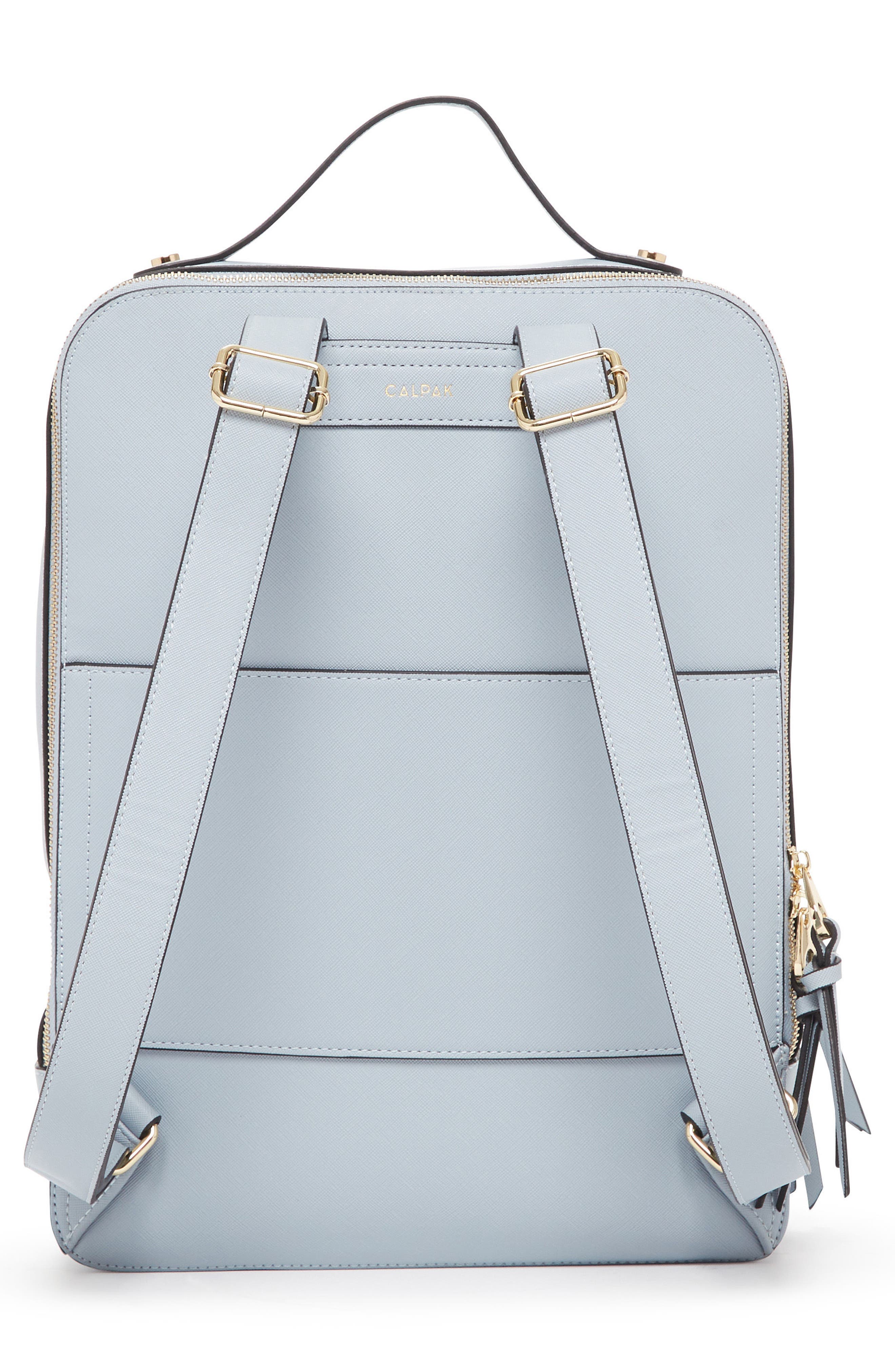 CALPAK Kaya Faux Leather Laptop Backpack, Alternate, color, 