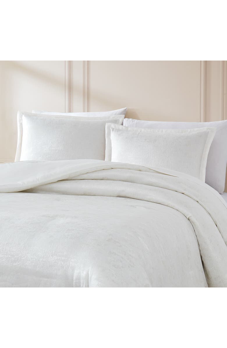 LUSH DECOR Lena Textured Comforter Set, Alternate, color, White
