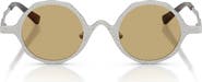 Emporio Armani 41mm Round Sunglasses