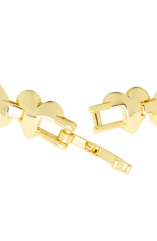 Marlyn Schiff Heart Link Chain Bracelet