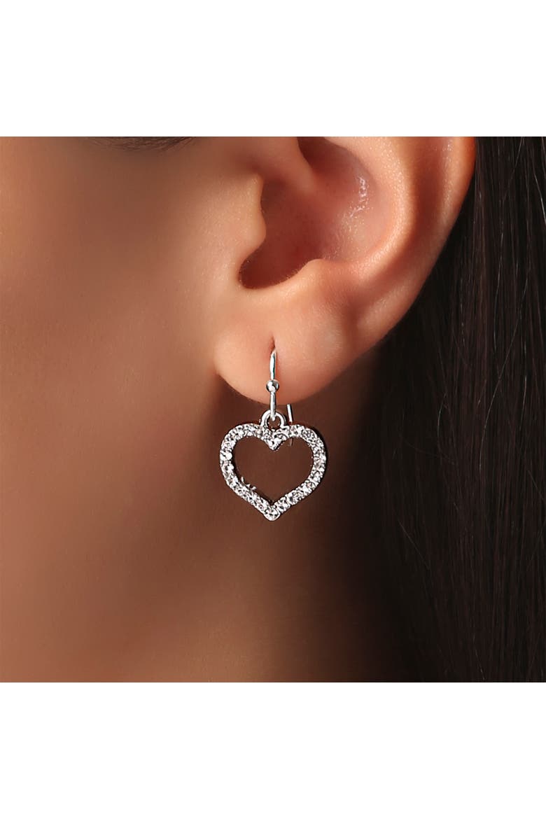 Silver-Plated Stitch Earrings Set - 6 Pairs, Alternate, color, Silver, blue