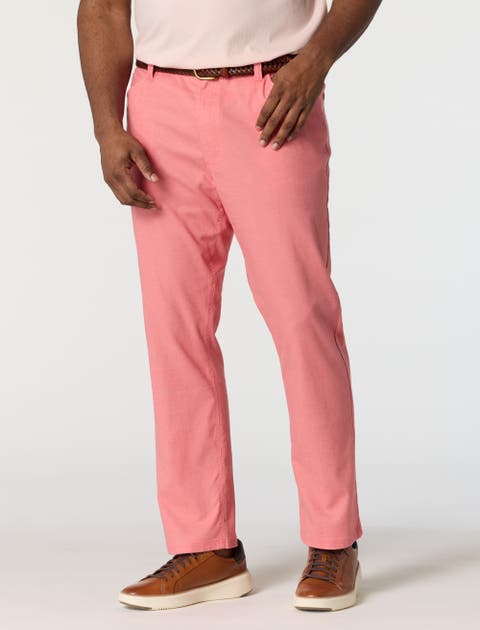 Big & Tall 5-Pocket Linen-Blend Tech Pants