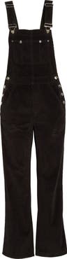 rag & bone Ruth Straight Leg Corduroy Overalls