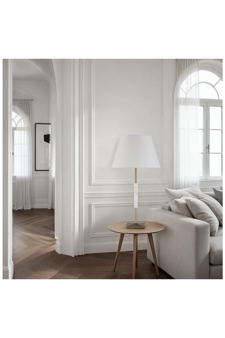 Ludovica Marble & Metal Table Lamp, Alternate, color, NO COLOR