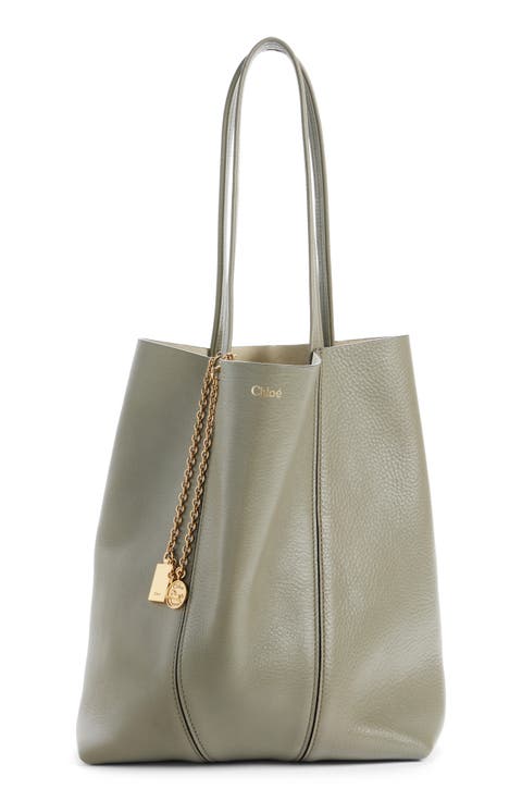 Spin Leather Tote
