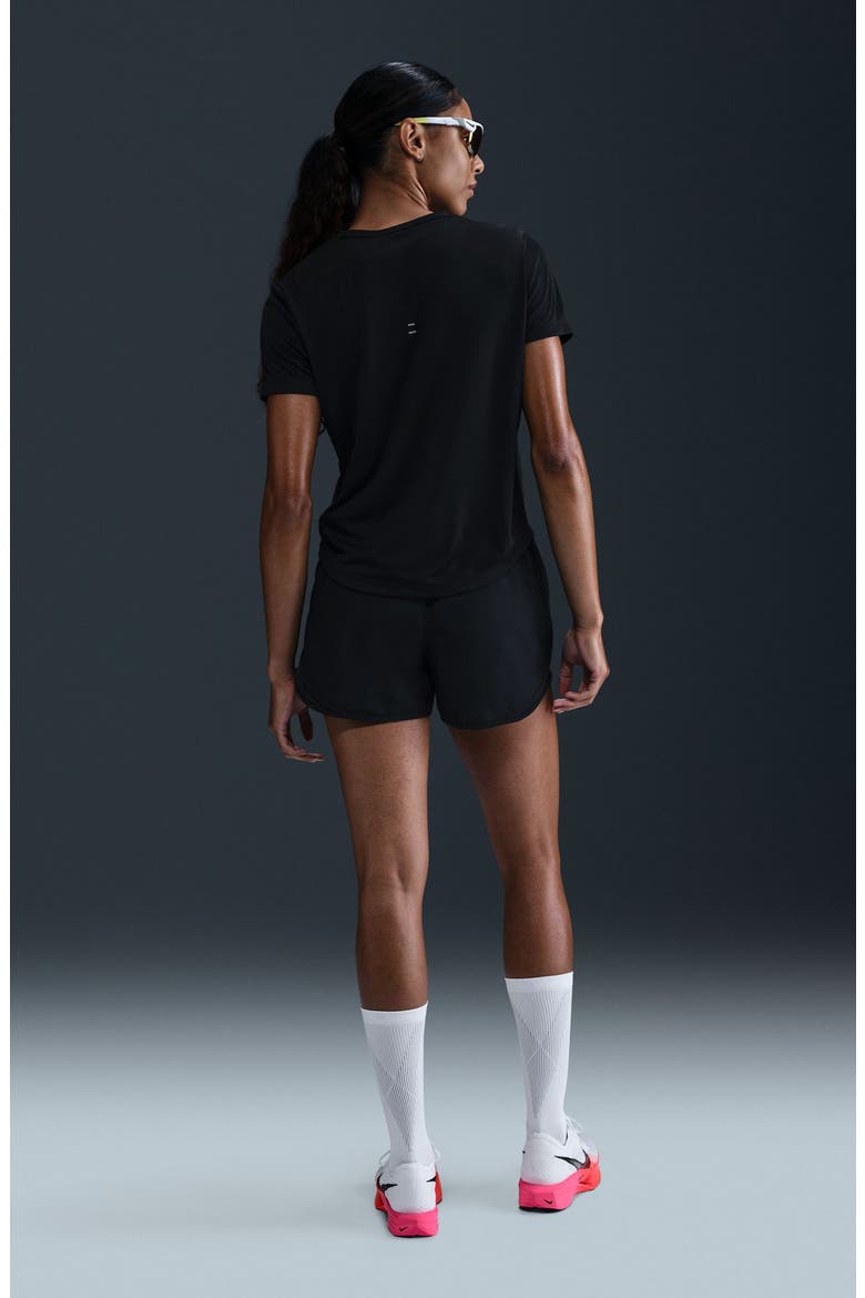 Tempo Dri-FIT Short Sleeve Running Top, Alternate, color, BLACK/ REFLECTIVE SILV