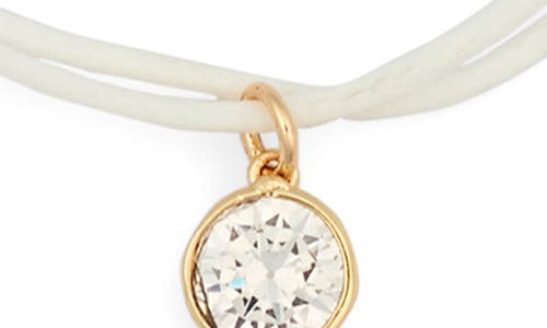 Leith Cubic Zirconia Cord Necklace, Bracelet & Anklet Set In Multi