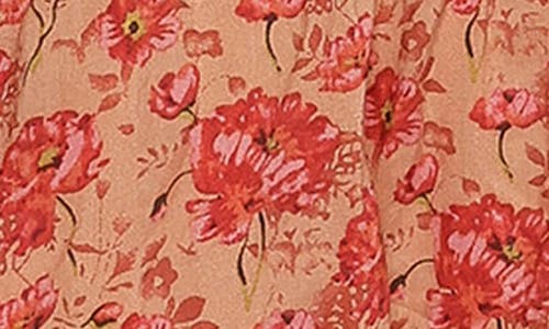 Petal And Pup Petal & Pup Marti Floral Long Sleeve Minidress In Multi