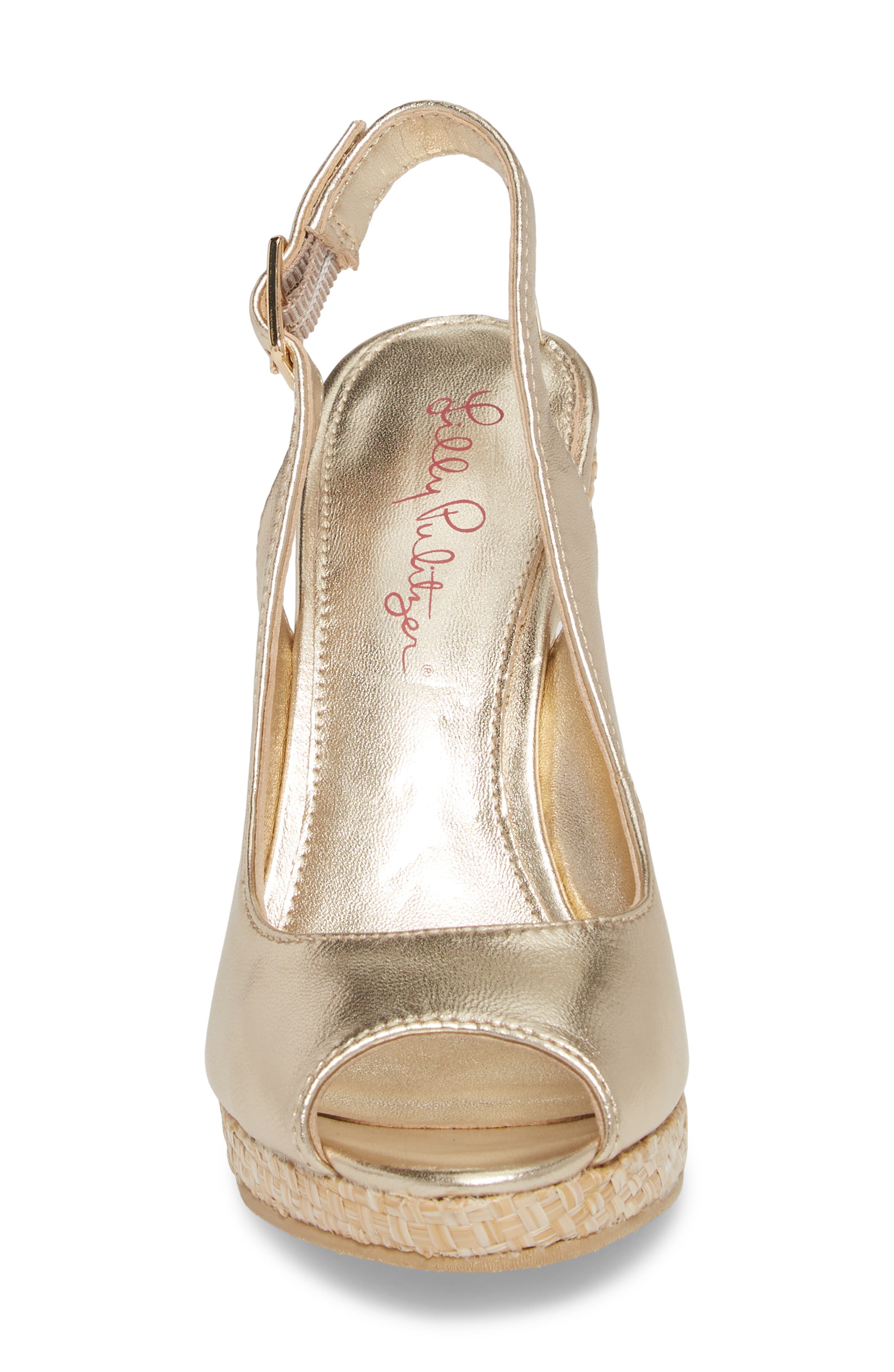 Lilly Pulitzer<sup>®</sup> Kristin Slingback Wedge Sandal, Alternate, color, 