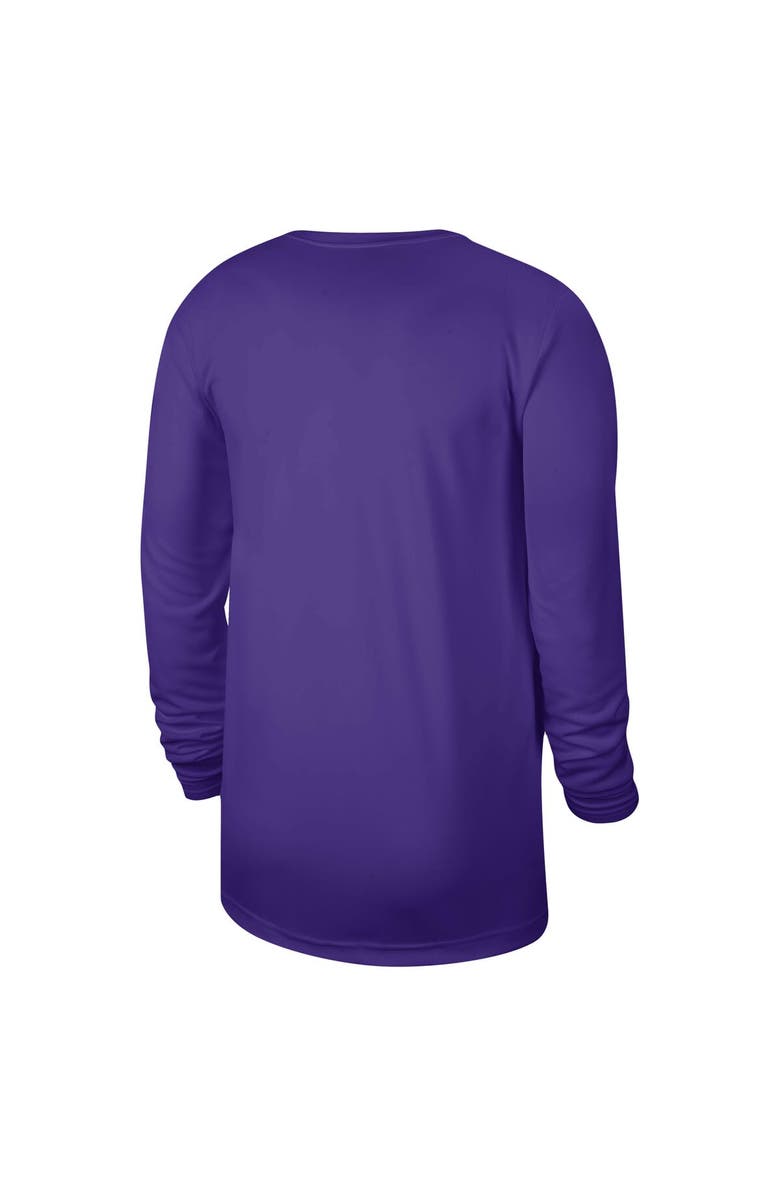 Nike Unisex Nike Purple Sacramento Kings 2023/24 Legend On-Court Practice Long Sleeve T-Shirt, Alternate, color, Purple