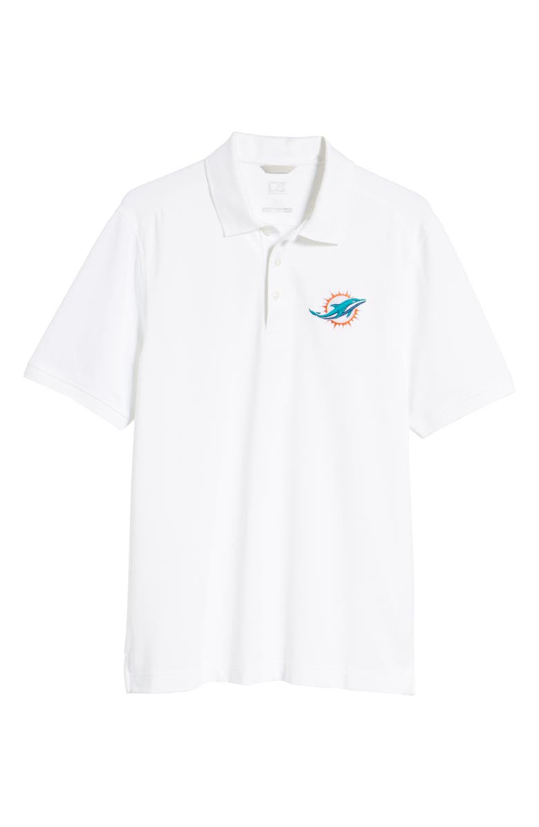 Cutter & Buck Miami Dolphins - Advantage Regular Fit DryTec Polo, Alternate, color, 