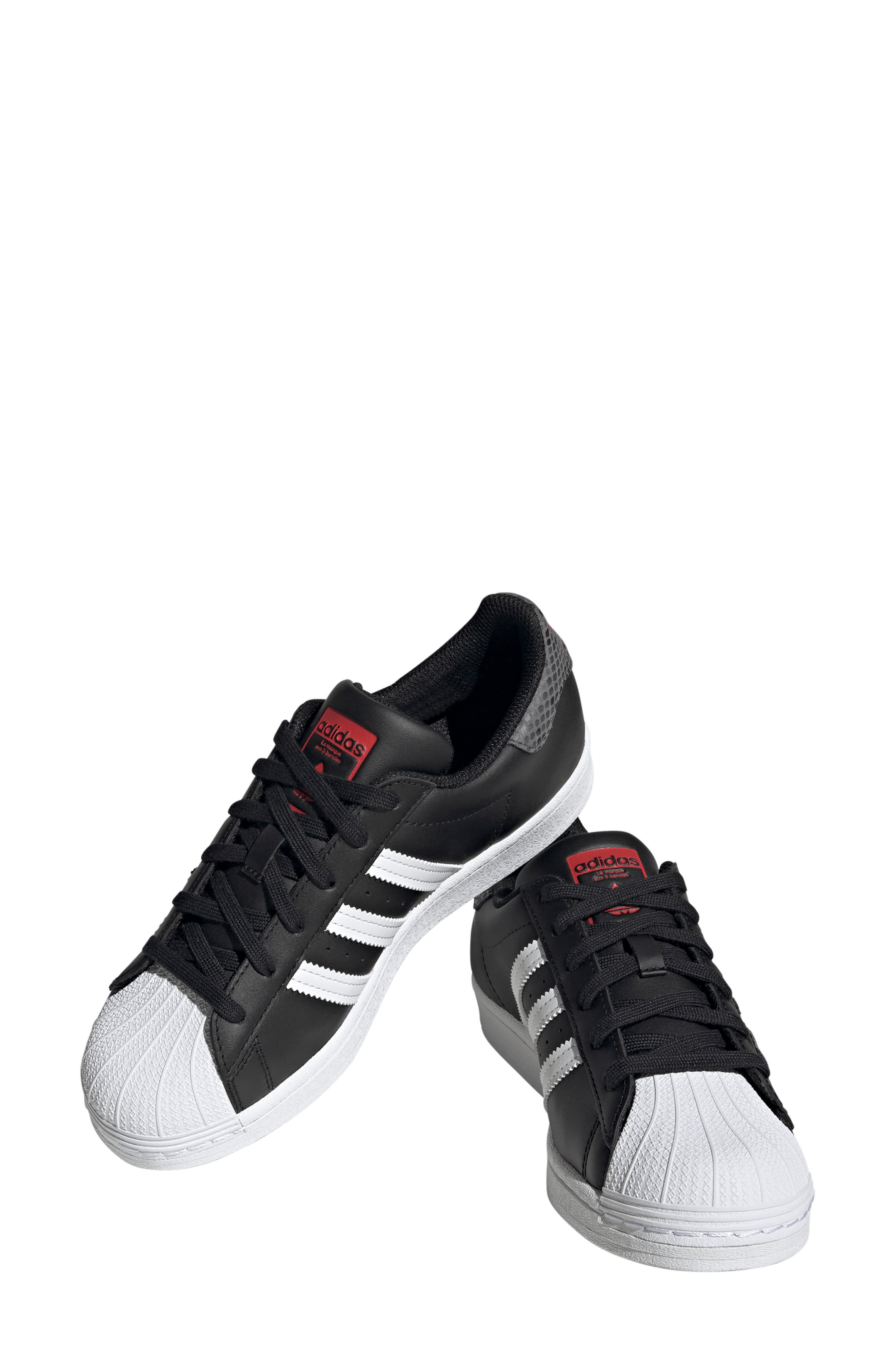 adidas Superstar Sneaker, Alternate, color, 