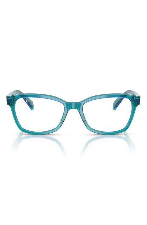 Kids' 46mm Rectangular Optical Glasses