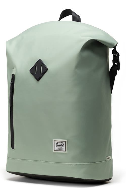 Herschel Supply Co . Roll Top Backpack In Green