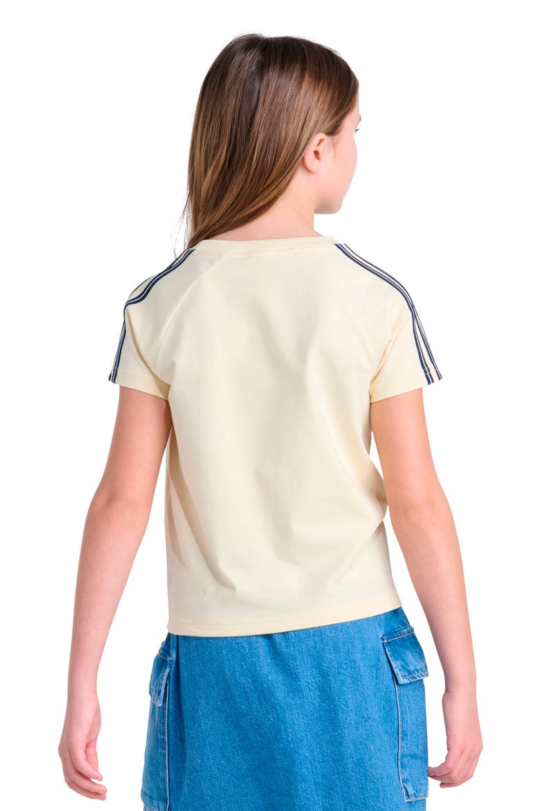 Kids' Originals Embroidered T-Shirt, Alternate, color, OFF WHITE