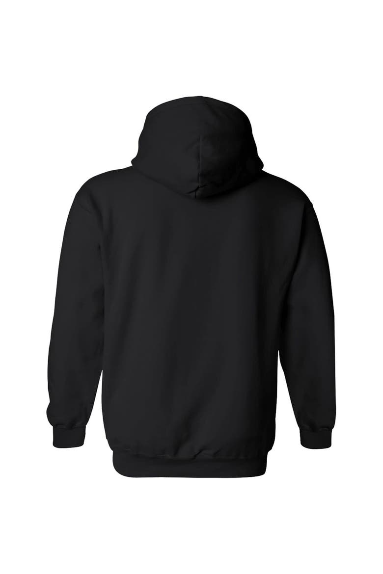 Men's Checkered Flag Sports  Heather Charcoal 2024 Clash at the Coliseum Graphic Pullover Hoodie, Alternate, color, Black
