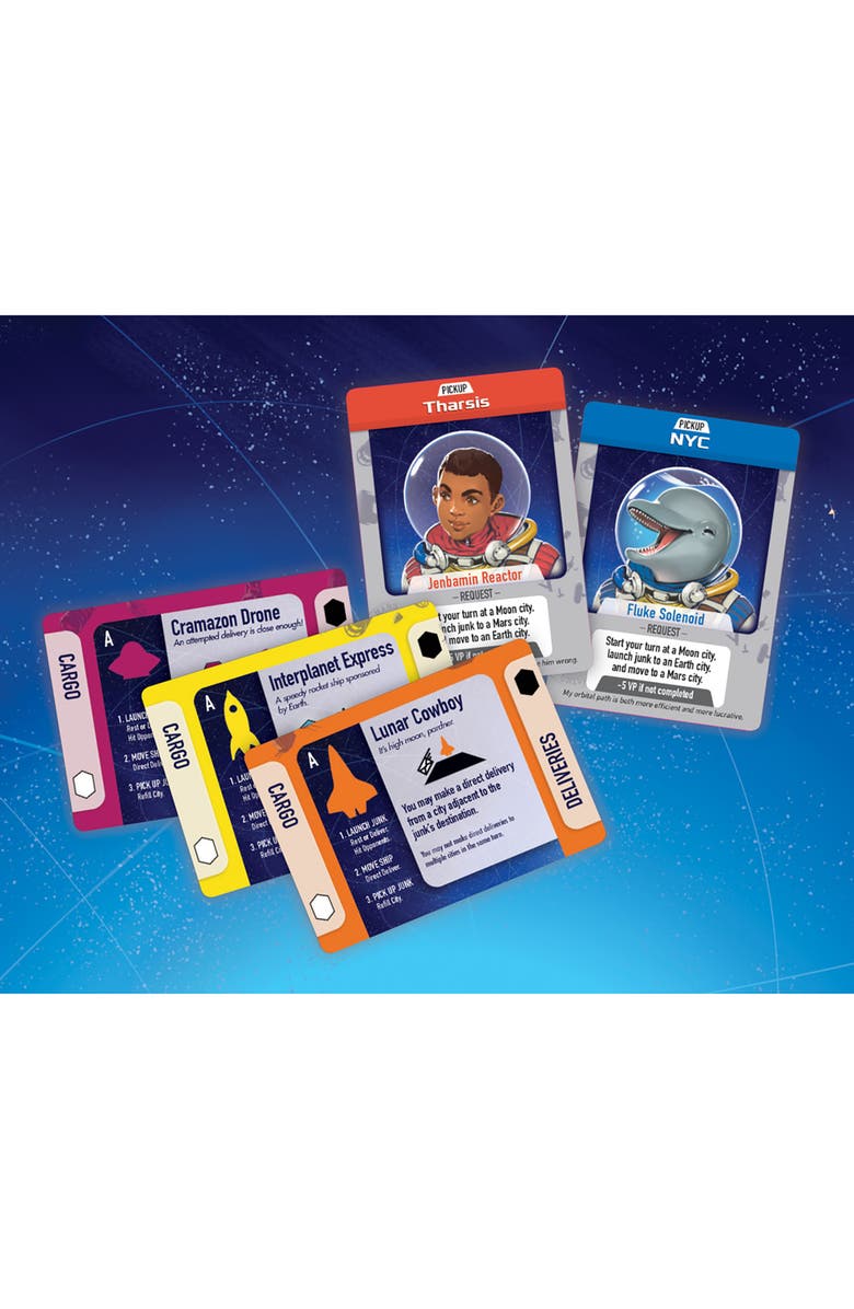 Renegade Game Studios Captain A Space Scavenger Ship, Alternate, color, Multicolored