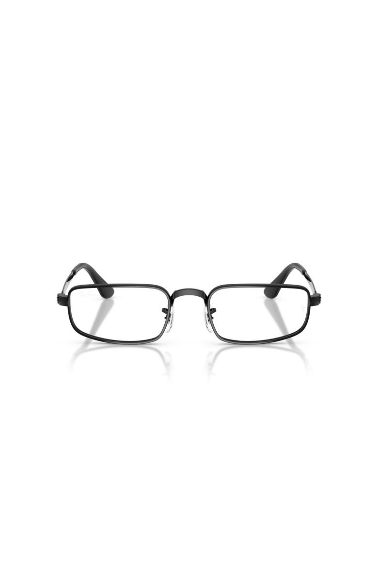 Ray-Ban 54mm Oval optical glasses, Alternate, color, Black