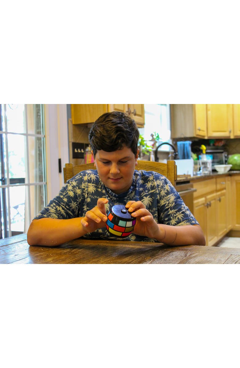 Roto Brain 3D Puzzle Sphere Brain Teaser Game to Fidget, Ages 8+, Alternate, color, Multicolored