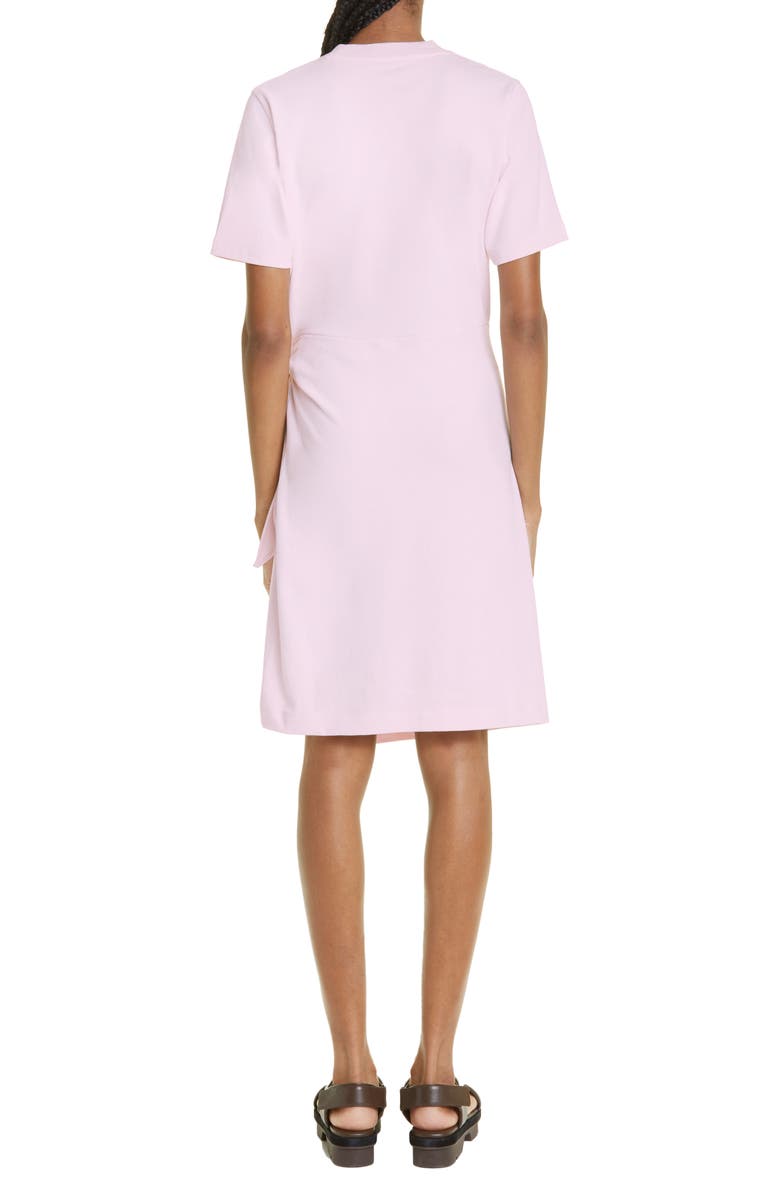 Vince Side Tie Cotton T-Shirt Dress, Alternate, color, Rosewater