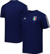 adidas Men's adidas Blue Italy National Team Training T-Shirt