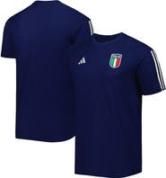 adidas Men's adidas Blue Italy National Team Training T-Shirt