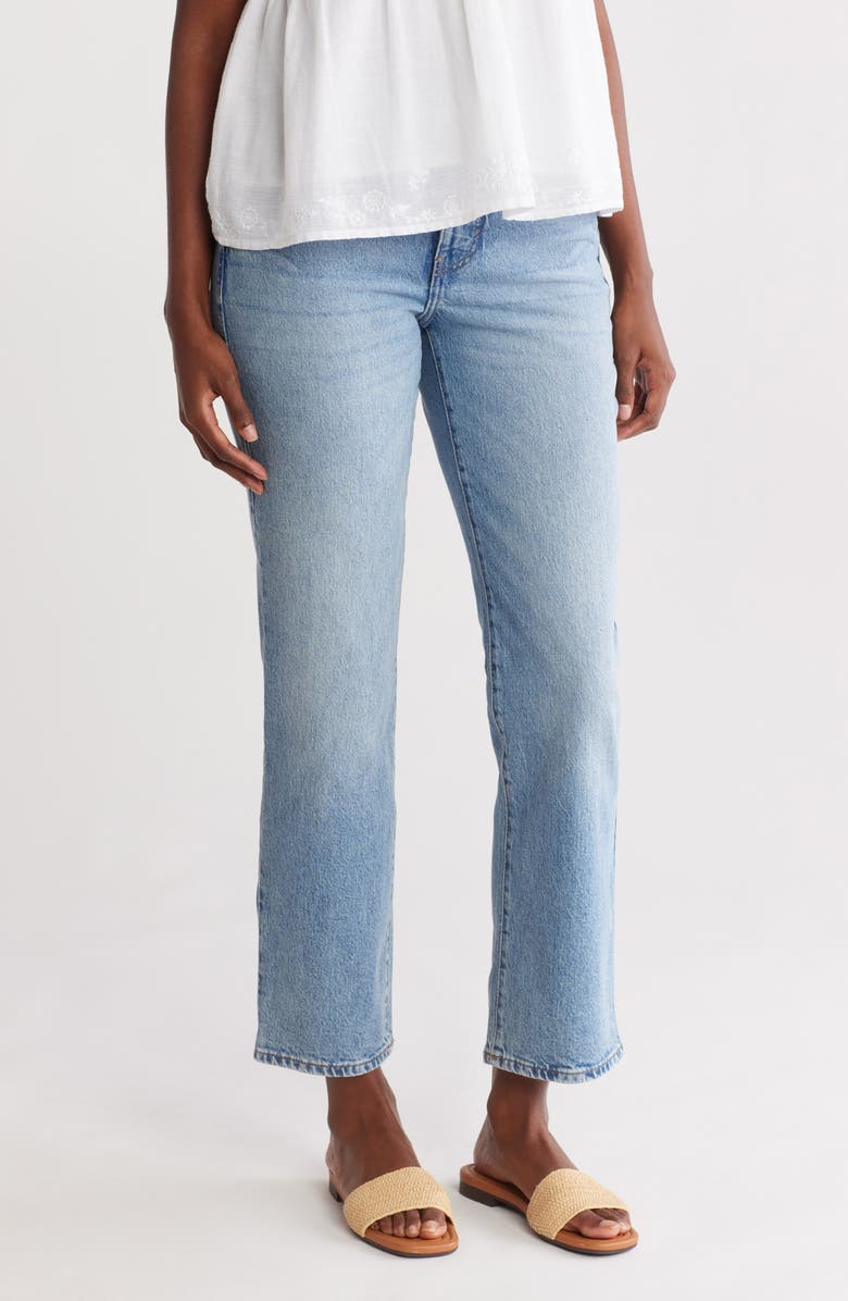 Lucky Brand Zoe High Waist Straight Leg Jeans, Main, color, D018 - Tell Me Why