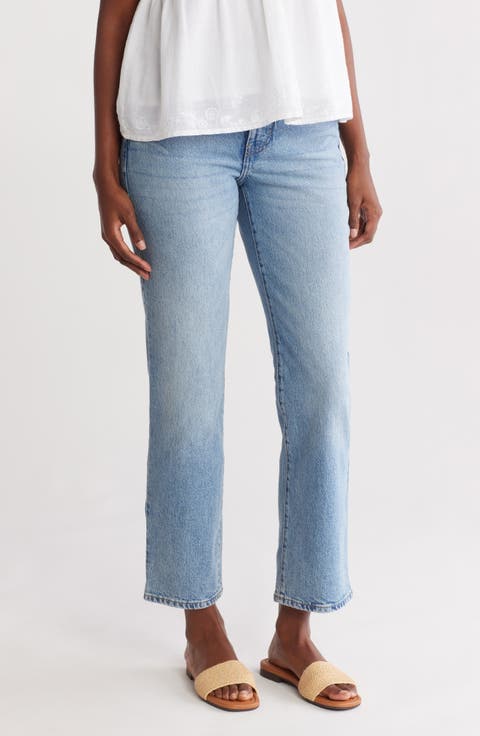Zoe High Waist Straight Leg Jeans (D018 Tell Me Why)