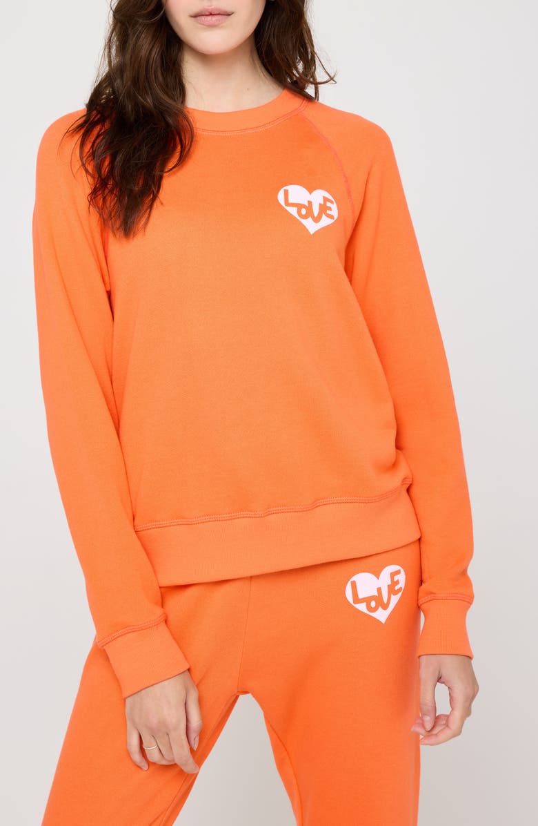 Spiritual Gangster Heart Forever Graphic Sweatshirt, Main, color, Phoenix