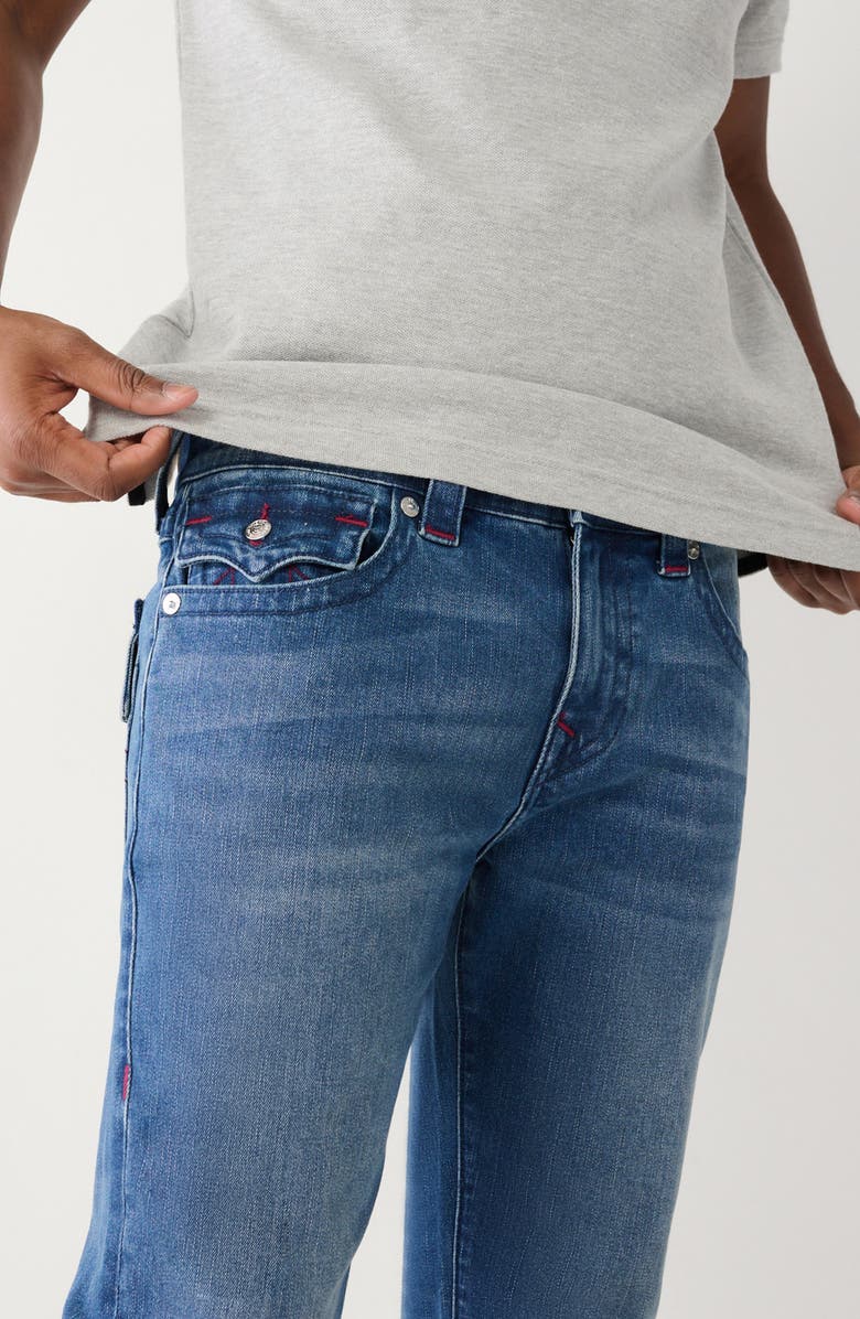 True Religion Brand Jeans Rocco Snap Flap Skinny Leg Jeans, Alternate, color,