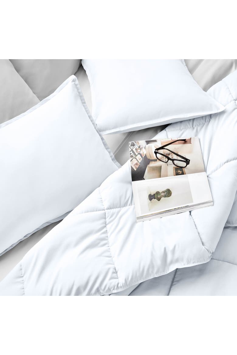 All-Season Comforter Set - Oversized Queen, Alternate, color, White