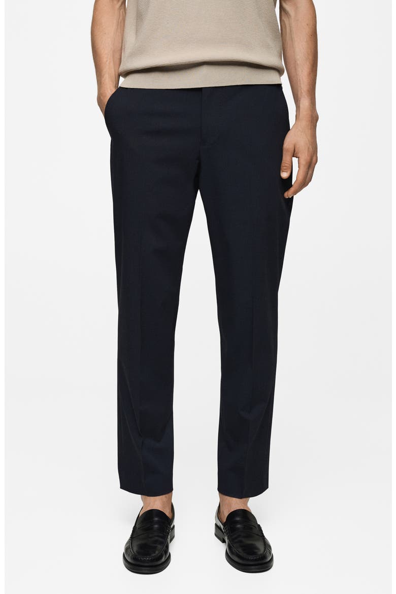 Stretch Slim Fit Pants, Main, color, DARK NAVY