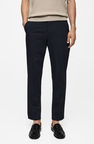MANGO Stretch Slim Fit Pants