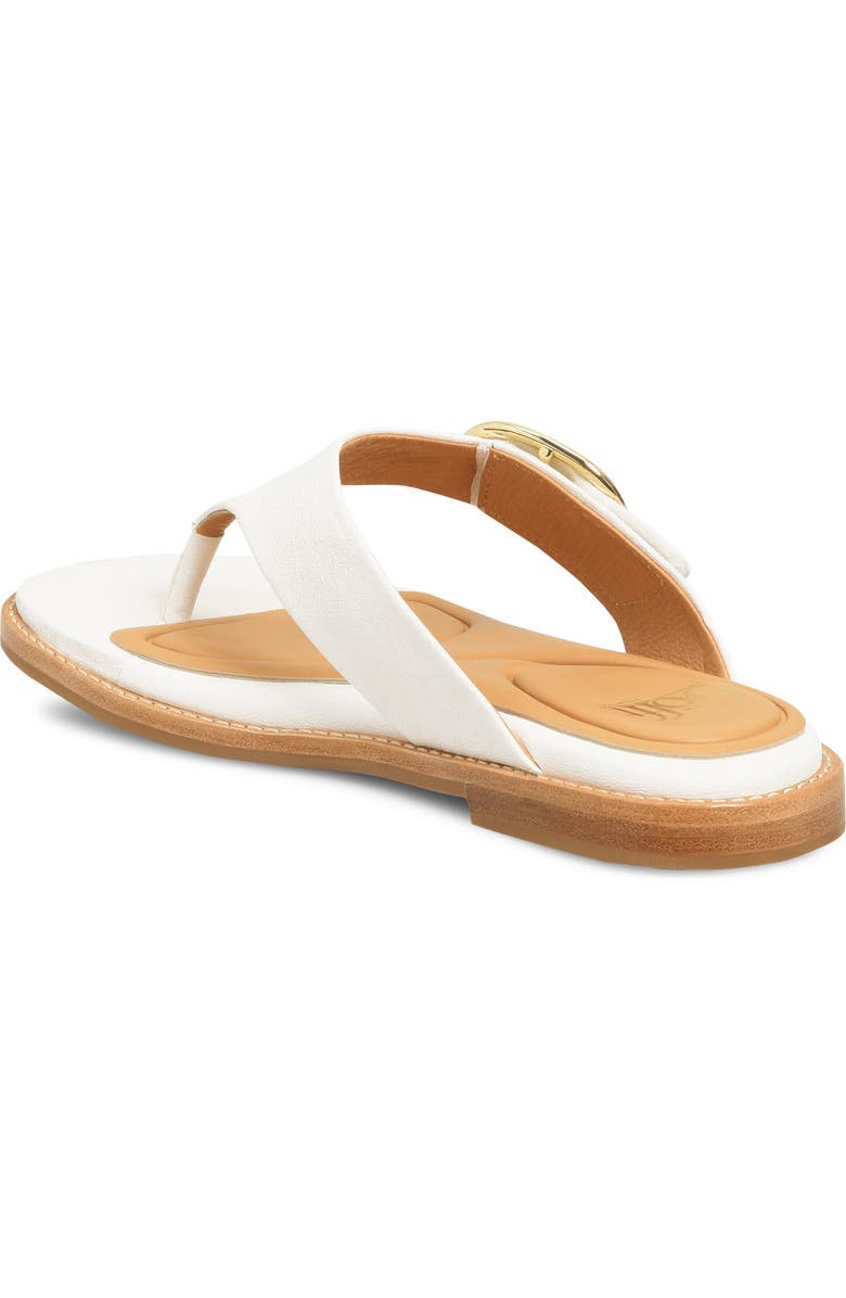 Söfft Nancia Flip Flop, Alternate, color, True White