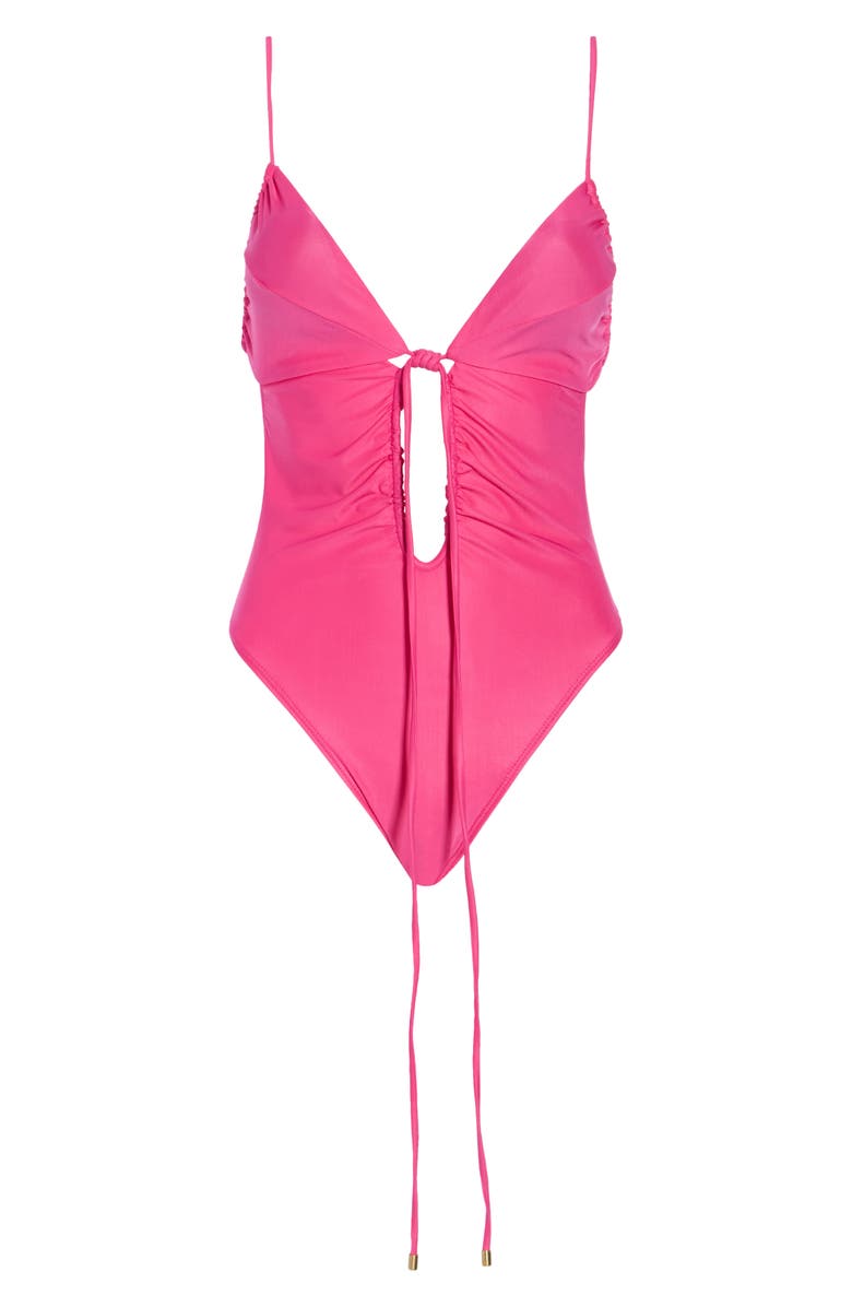 ViX Paula Hermanny Mag One-Piece Swimsuit, Alternate, color, Pink
