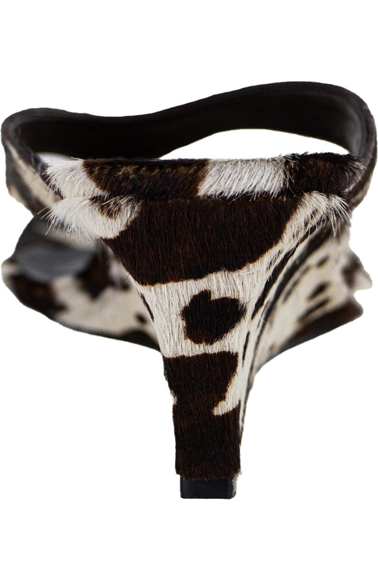 Kenneth Cole Susannah Wedge Sandal, Alternate, color, Brown Multi Calf Hair