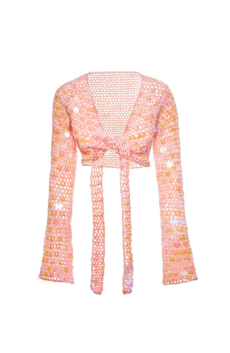 SPARKL SIREN TIE TOP, Main, color, 