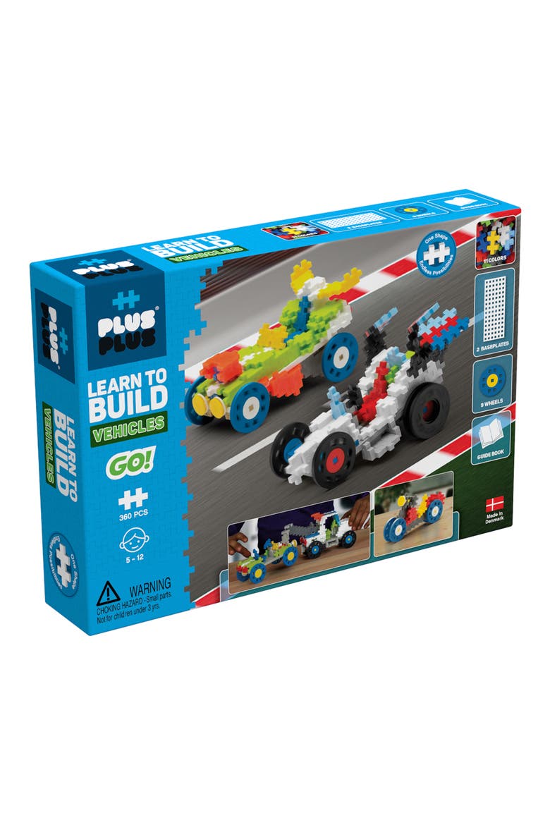 Learn to Build GO! Vehicles Set, Alternate, color, BLUE