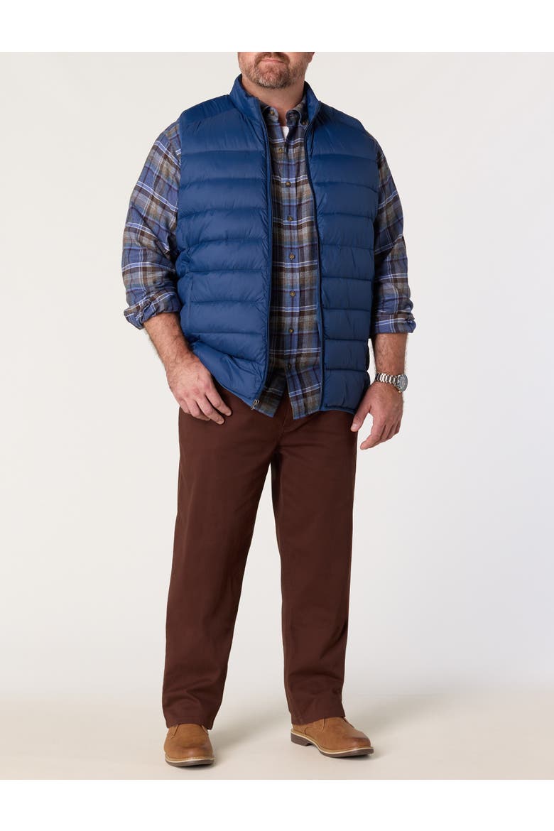 Big & Tall Puffer Vest, Alternate, color, BLUE