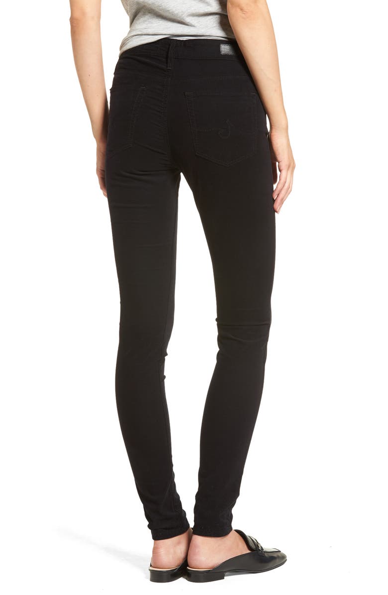 AG The Farrah High Waist Skinny Corduroy Pants, Alternate, color,