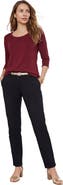 Jessica London Stretch Cotton Scoop Neck Tee