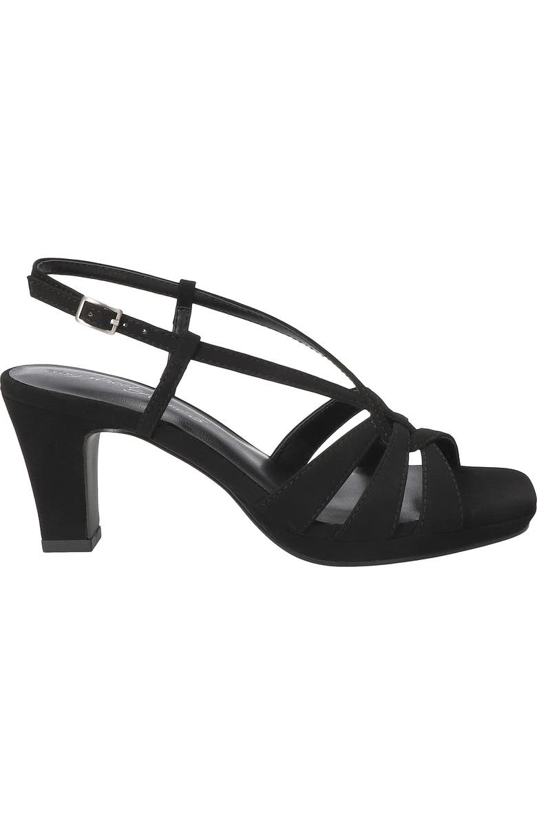 EASY STREET Valorie Slingback Platform Sandal, Alternate, color, Black Lamy