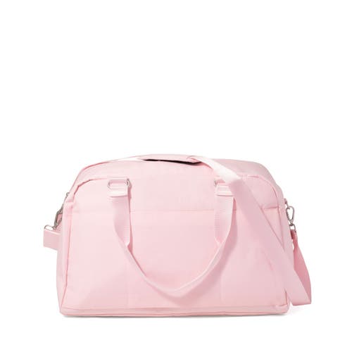 Baggallini Modern Everywhere Travel Duffel Weekender Bag In Bagg Pink